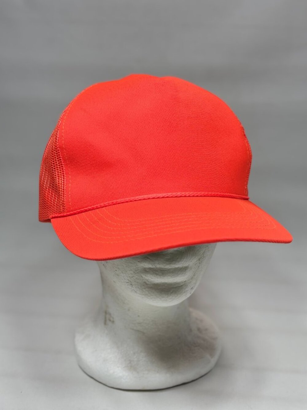 Outdoor Cap Blaze Orange Hunting Hat 5 Panel Trucker Mesh Snapback Retro OC Cap